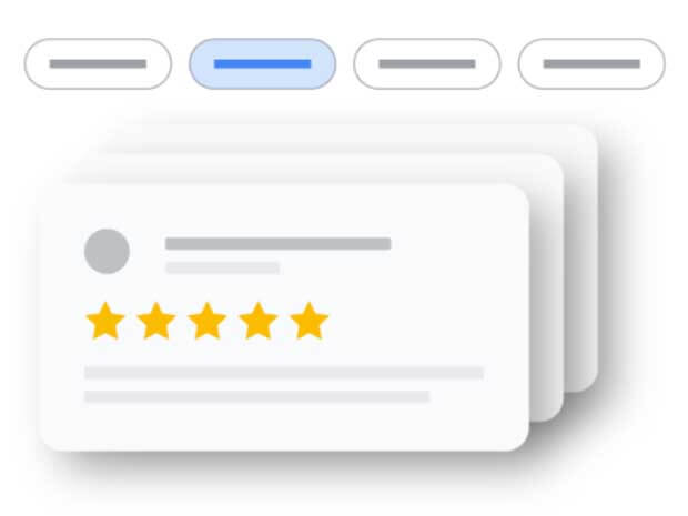 How to sort and refine Google Reviews by rating or relevancy